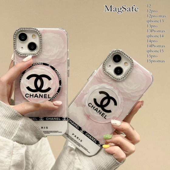 Trendy Branded Phone Cases for iPhone 16/15/14/13/12/11 Pro Max/Plus - Shockproof Phone Covers